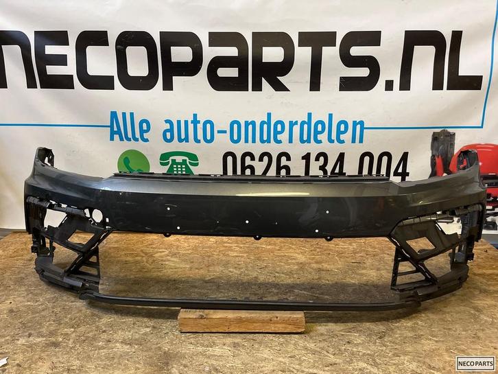 VOLKSWAGEN TIGUAN R-LINE VOORBUMPER BUMPER ORIGINEEL, Auto-onderdelen, Carrosserie, Bumper, Volkswagen, Voor, Gebruikt, Ophalen of Verzenden