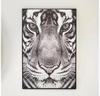 Canvas Tijger, Huis en Inrichting, Ophalen, Oorspronkelijke maker, Zo goed als nieuw, 75 tot 100 cm
