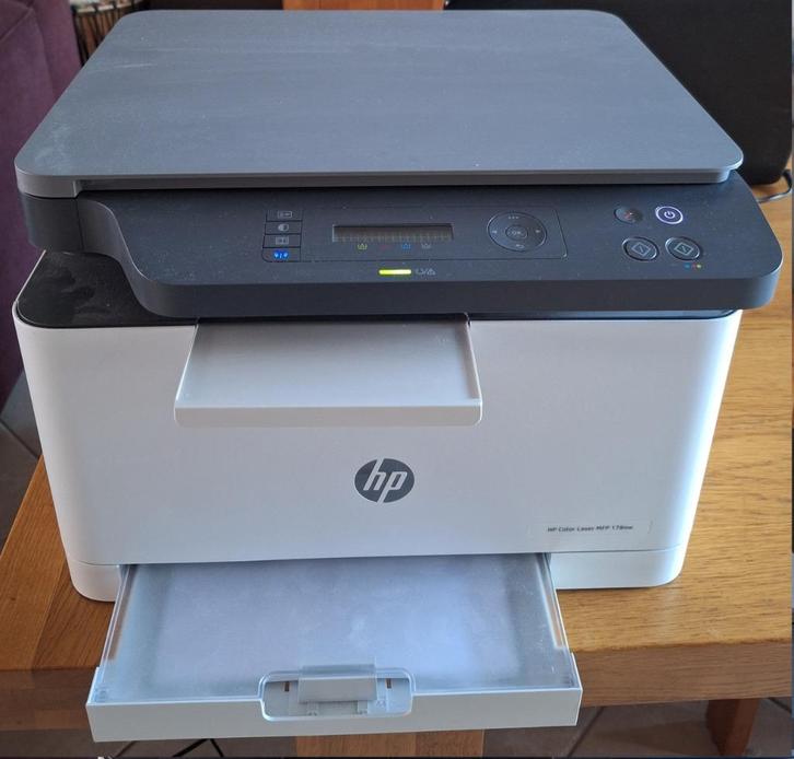 Multifunct. kleuren laserprinter : HP laser color MFP 178NW, Computers en Software, Printers, Zo goed als nieuw, All-in-one, Laserprinter