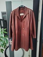 Lange bruine lederen dames mantel.wijd uitlopend.maat 44., Kleding | Dames, Ophalen, Zo goed als nieuw, Maat 42/44 (L)