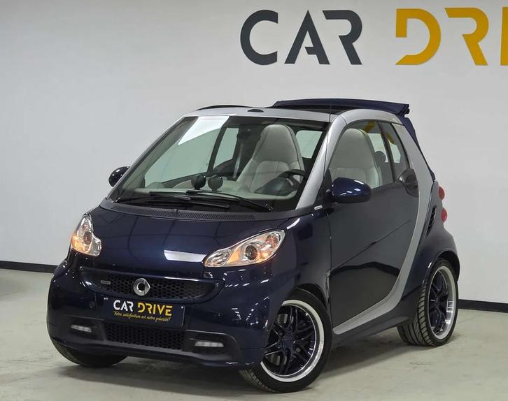 Smart Brabus Cabrio 1.0 Turbo CAPTEUR/SIEGE CHAUF/NAVI/XENON, Auto's, Smart, Bedrijf, Te koop, Overige modellen, ABS, Airbags