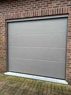 sectionale poort Ral 7039, Ophalen, Zo goed als nieuw, Garagedeur