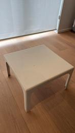 Vintage 70 gebroken witte plastic tafel, Ophalen, Gebruikt