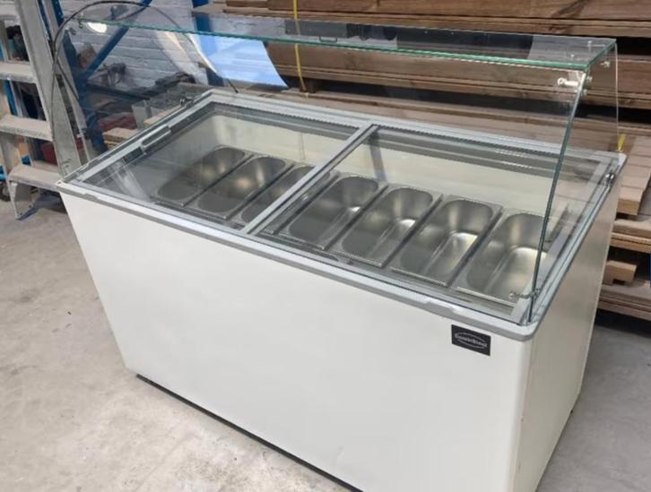 horeca diepvries Schepijsvitrine Energiezuinig | 454L, Zakelijke goederen, Horeca | Keukenapparatuur, Ophalen of Verzenden