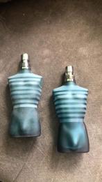 2 lege flessen parfum van Jean Paul Gaultier, Collections, Bouteille de parfum, Utilisé, Enlèvement ou Envoi