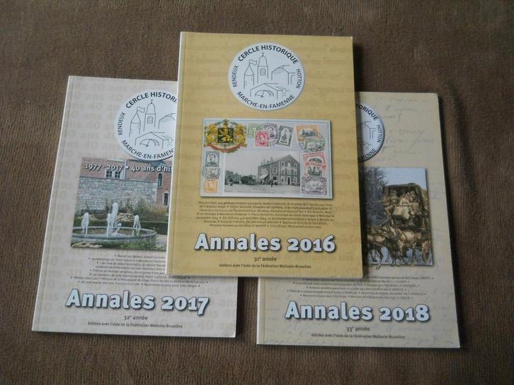 Cercle historique Marche-en-Famenne - Rendeux - Hotton, Livres, Histoire nationale, Utilisé, Enlèvement ou Envoi