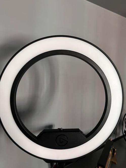 Elgato Ringlight met originele statief + cam Link 4K, Audio, Tv en Foto, Fotografie | Fotostudio en Toebehoren, Zo goed als nieuw