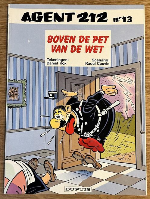 Agent 212 - Boven de pet van de wet - 12 (1999) Strip, Boeken, Stripverhalen, Zo goed als nieuw, Eén stripboek, Ophalen of Verzenden