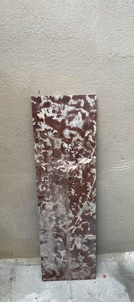 Marbre morceaux / Marmeren stukken, Bricolage & Construction, Dalles & Carrelages, Enlèvement