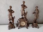 3 figurines (mineurs) avec horloge, Antiquités & Art, Enlèvement
