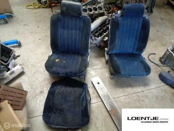 set van twee voorstoelen BMW e9 2500 2800 3.0 cs csi disponible aux enchères