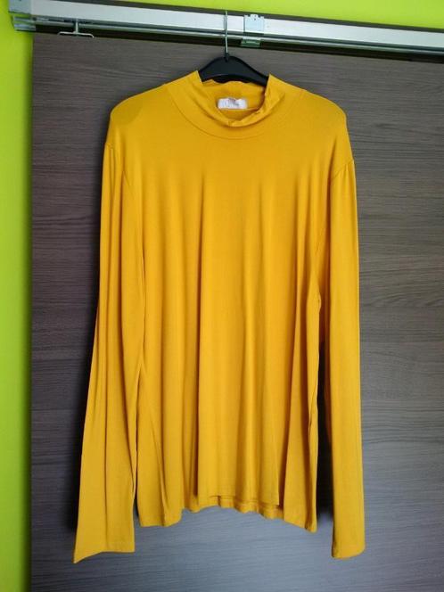 sous pull synthétique jaune moutarde CASSIS, Vêtements | Femmes, Pulls & Gilets, Porté, Taille 42/44 (L), Jaune, Enlèvement