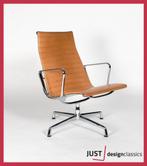 Vitra Eames ea116 Cognac Leder Chroom (voorraad:2), Ophalen of Verzenden, Gebruikt, Overige kleuren, Twee