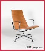 Vitra Eames ea116 Cognac Leder Chroom (voorraad:2), Twee, Gebruikt, Ophalen of Verzenden, Overige kleuren