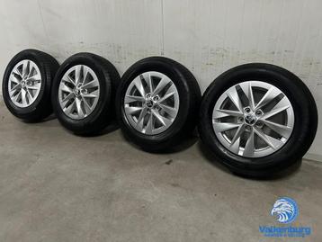 8mm! Originele Skoda Fabia 6VA 15 inch velgen 5x100 zomerban beschikbaar voor biedingen