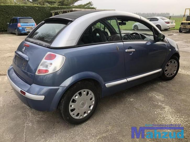 2006 CITROEN C3 PLURIEL rechter deur portier licht blauw, Auto-onderdelen, Carrosserie, Deur, Citroën, Gebruikt