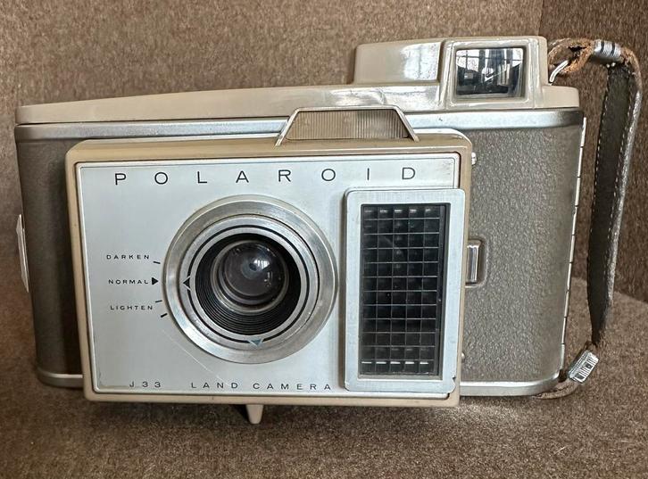 Polaroid J33 Land Camera – Vintage instant camera, Audio, Tv en Foto, Fotocamera's Analoog, Gebruikt, Polaroid, Polaroid, Ophalen of Verzenden