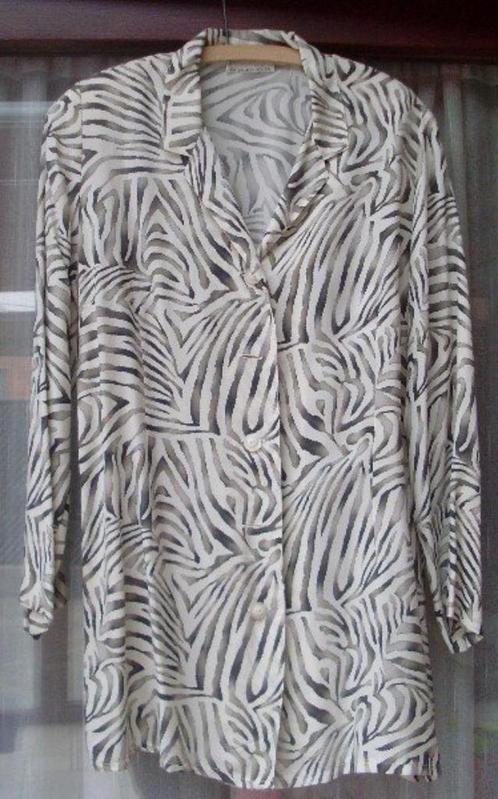 Grijs topje en blouse van Rosie's maat 44, Kleding | Dames, Blouses en Tunieken, Gedragen, Maat 42/44 (L), Grijs, Ophalen of Verzenden