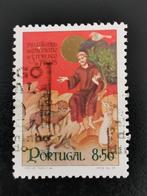Portugal 1982 - Franciscus van Assisi en wilde dieren, Ophalen of Verzenden, Portugal, Gestempeld