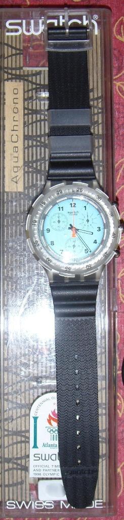 Montre SWATCH SBK111 Poolside, de 1996, neuve avec boite, Collections, Collections Autre, Neuf, Enlèvement ou Envoi
