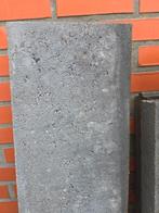 Antraciet blauwe boordstenen, Tuin en Terras, Tegels en Klinkers, Ophalen