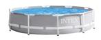 Intex Prism frame 305 + warmtepomp & zandfilter & toebehoren, 300 cm of meer, 200 tot 400 cm, Rond, Opzetzwembad