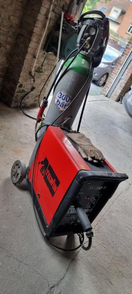 Postes à souder MIG-MAG TELMIG 200/2  Bien lire l'annonce, Doe-het-zelf en Bouw, Gereedschap | Lasapparaten, Gebruikt, Ophalen