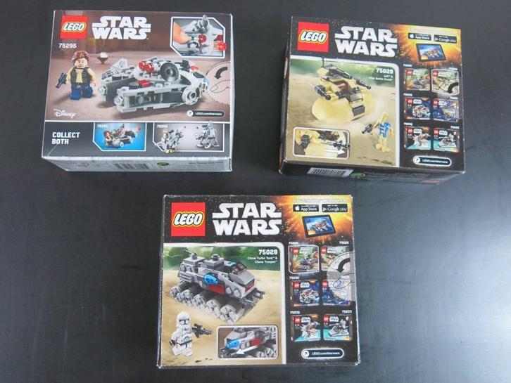 drie Lego Micro Fighters sealed, Kinderen en Baby's, Speelgoed | Duplo en Lego, Zo goed als nieuw, Lego, Ophalen of Verzenden