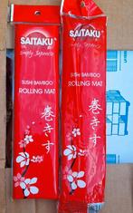 2 matten voor het rollen van sushi, Ophalen