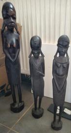 Grandes statues congolaises anciennes en ébène, Maison & Meubles, Enlèvement ou Envoi, Utilisé