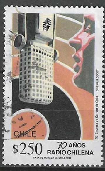 Chili 1992 - Yvert 1137 - 70 jaar Chileense Radio  (ST) beschikbaar voor biedingen
