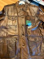 Lederen jas . Maat xl nieuw, Ophalen of Verzenden, Zo goed als nieuw, Maat 56/58 (XL)