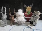 Verschillende Kerstdecoratie - Rendieren - Kerst - Kerstmis, Diversen, Kerst, Ophalen of Verzenden, Gebruikt