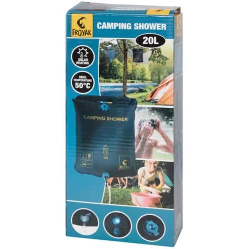 Douche de camping 20L, Caravanes & Camping, Accessoires de camping, Neuf, Enlèvement ou Envoi