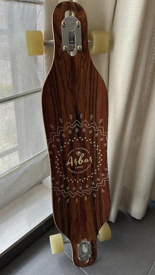 Longboard Arbor Solstice B4BC Axis 37" Complete, Sport en Fitness, Skateboarden, Zo goed als nieuw, Overige typen, Longboard, Ophalen