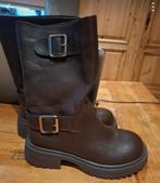 Halflange nieuwe bruine laarzen, Kleding | Dames, Bruin, Lage of Enkellaarzen, Nieuw, Ophalen of Verzenden