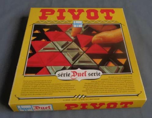 PIVOT DUEL SERIE SPEL GEZELSCHAPSSPEL compleet CLIPPER 1975, Hobby en Vrije tijd, Gezelschapsspellen | Bordspellen, Zo goed als nieuw