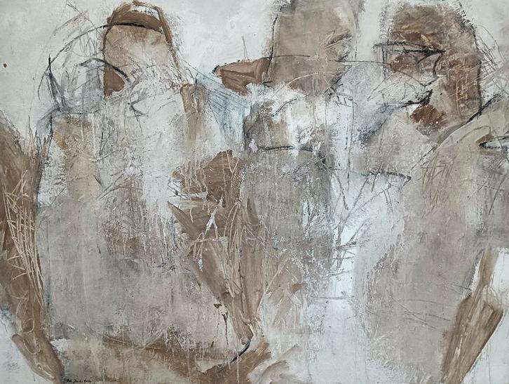 amusez-vous ensemble, Antiquités & Art, Art | Peinture | Abstraite, Enlèvement ou Envoi