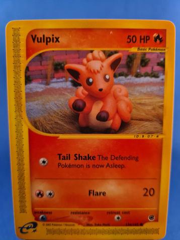 Vulpix 136/165 - Expedition Base Set, Envoi, Comme neuf