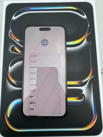 Iphone 14 pro max 128gb space grey beschikbaar voor biedingen