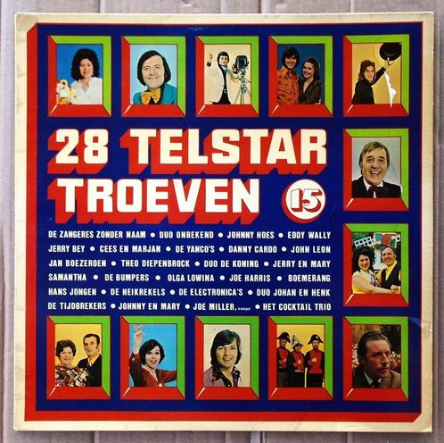 28 Telstar troeven nr. 15 - 33 toeren - 1976 - 28 stuks, Cd's en Dvd's, Vinyl | Pop, Gebruikt, 1960 tot 1980, Ophalen of Verzenden