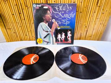 2x LP / vinyl 33t Gladys Knight and The Lips "30 greatest", 12 pouces, Enlèvement ou Envoi, Soul, Nu Soul ou Neo Soul, Utilisé