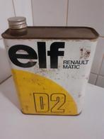 Renault Elf blik, Verzamelen, Ophalen, Gebruikt, Verpakking