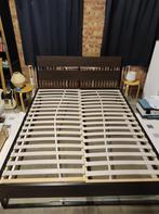 Bed 160 cm met twee aparte lattenbodems, Huis en Inrichting, Ophalen, 160 cm