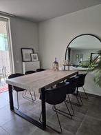 tafel en stoelen, Huis en Inrichting, Ophalen, Zo goed als nieuw, Scandinavisch - industrieel - minimalistisch, 4 tot 6 stoelen