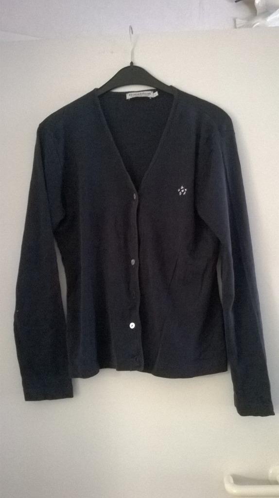 dames gilet donaldson maat large kleur donkerblauw, Kleding | Dames, Truien en Vesten, Gedragen, Maat 42/44 (L), Blauw, Ophalen of Verzenden