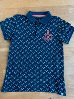 Donkerblauwe polo met witte accenten, Name it 146-152, Kinderen en Baby's, Kinderkleding | Maat 152, Ophalen, Name it, Zo goed als nieuw