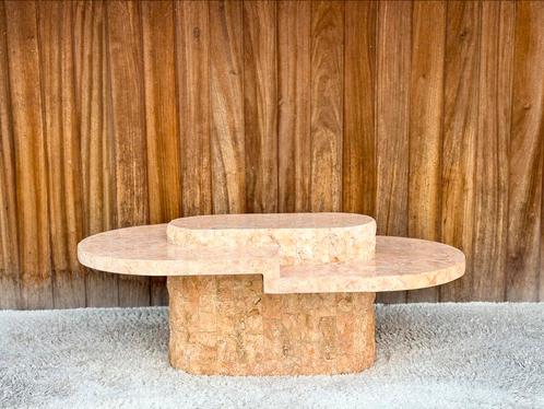 Salontafel | Mactanstone | Ovaal, Antiek en Kunst, Antiek | Meubels | Tafels, Ophalen