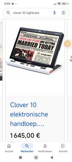 Loupe électronique Clover 10, Hobby en Vrije tijd, Vergrootglazen, Loepen en Loeplampen, Ophalen of Verzenden, Zo goed als nieuw