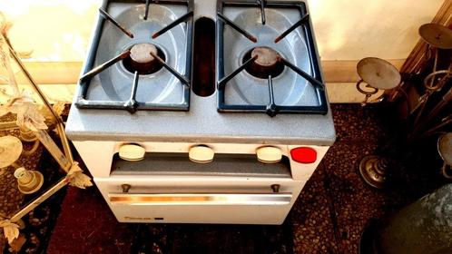 2 Pits Butogasstel met oven en warmhoud gedeelte, nog in zee, Antiek en Kunst, Antiek | Keukengerei, Ophalen